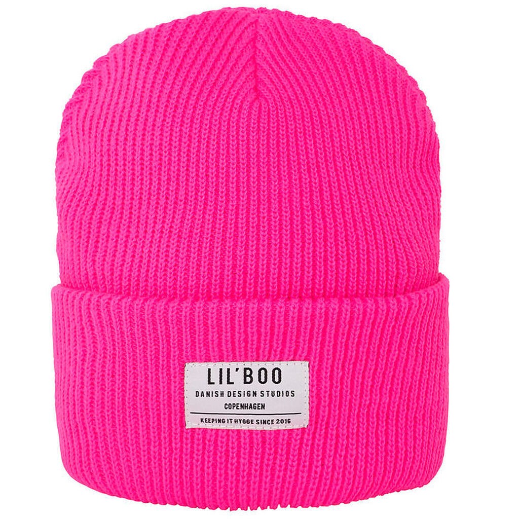 Lil'Boo Copenhagen Hue - Rib/Strik - Hygge - Neon Pink
