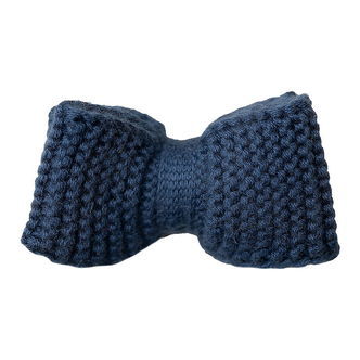 Hanevild Hårspænde m. Sløjfe - Strik - Tanja - Ensign Blue