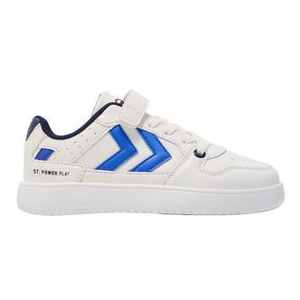 Hummel Sko - St. Power Play Jr. - Bright White/Black Iris