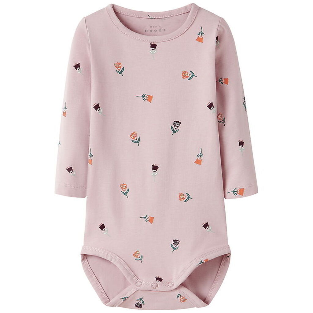 Name It Body l/æ - NbfVandora - Burnished Lilac/Flowers