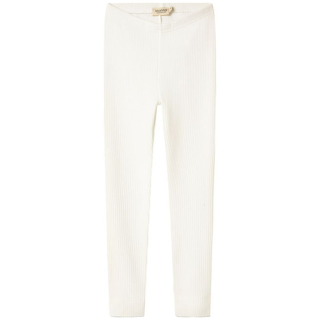 MarMar Leggings - Rib - Modal - Gentle white
