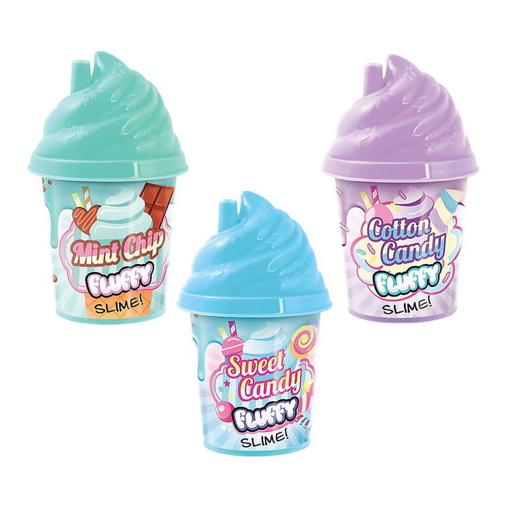 So Slime DIY-Slim - Fluffy Pop Slime Shaker - Assorteret