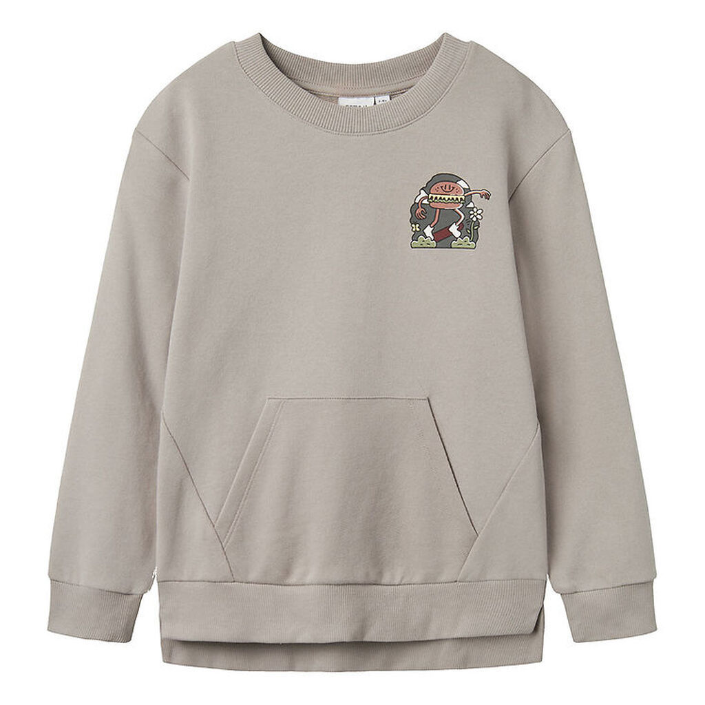 Name It Sweatshirt - NkmTofigo - Ash m. Print