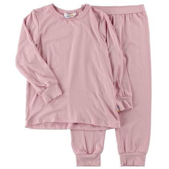 Joha Nattøj - Bambus - Lyserød m. Blonde