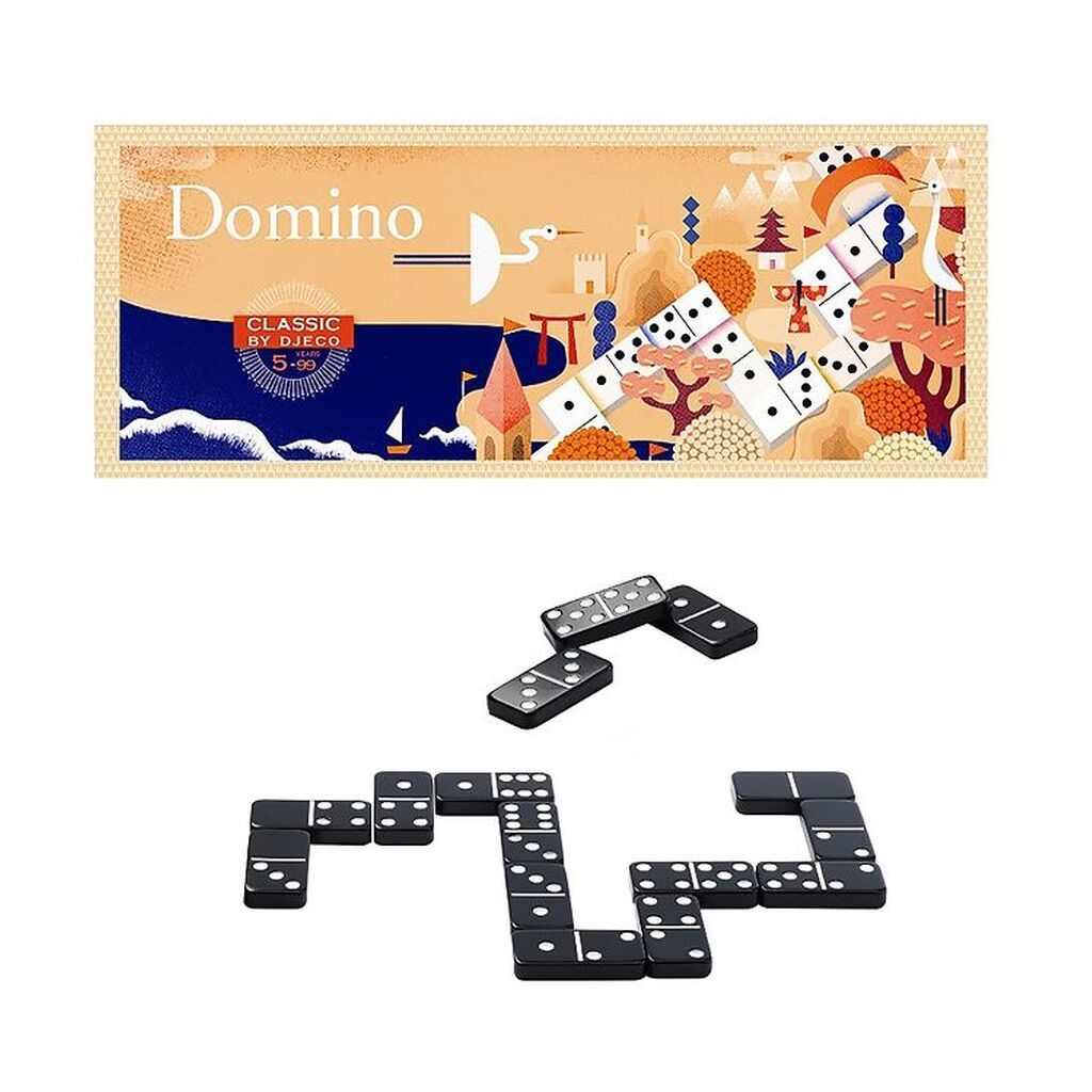 Djeco Domino - Sort