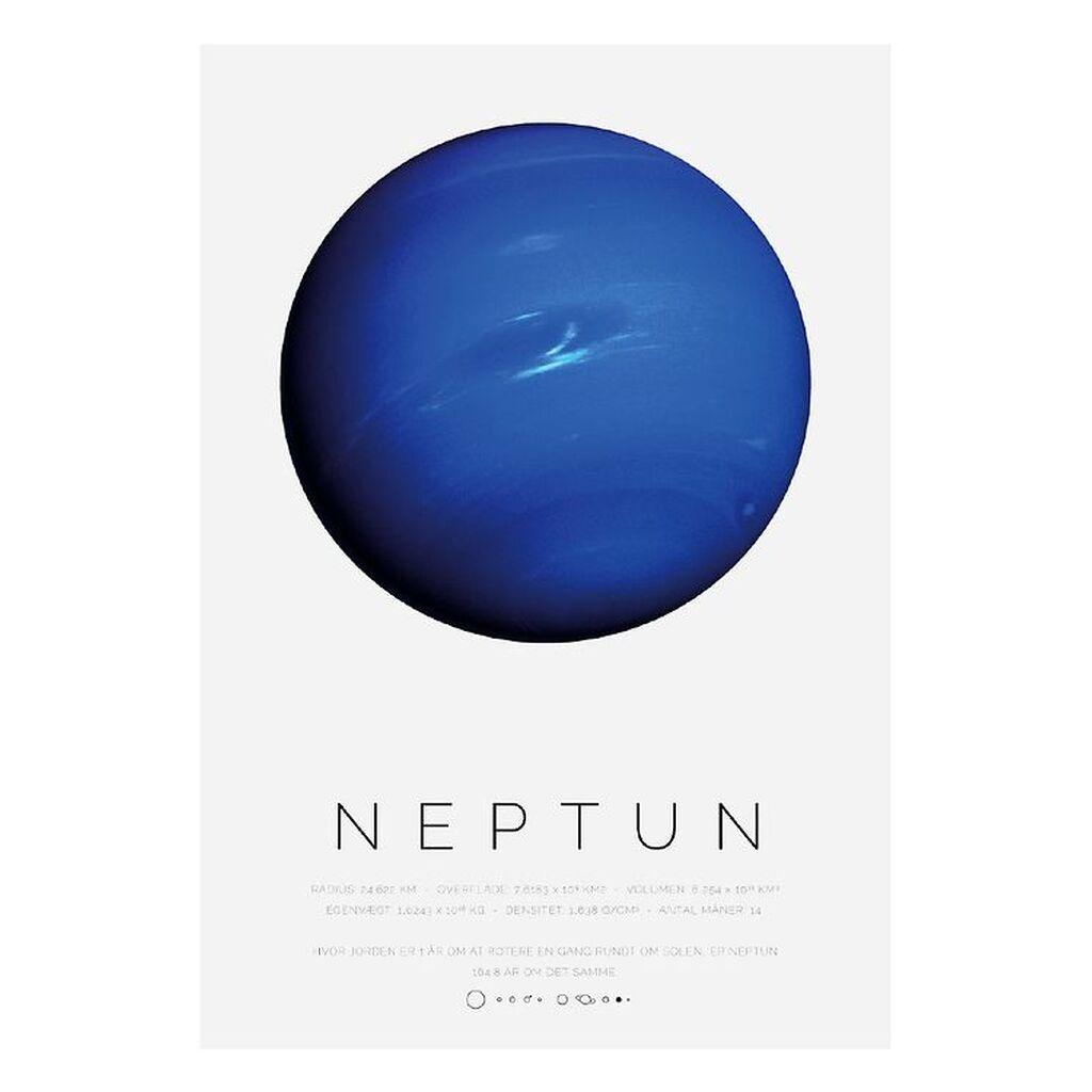 Citatplakat Plakat - B2 - Neptun