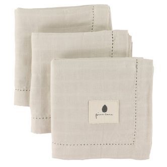 Pine Cone Stofbleer - 70x70 cm - 3-pak - Edith - Natura