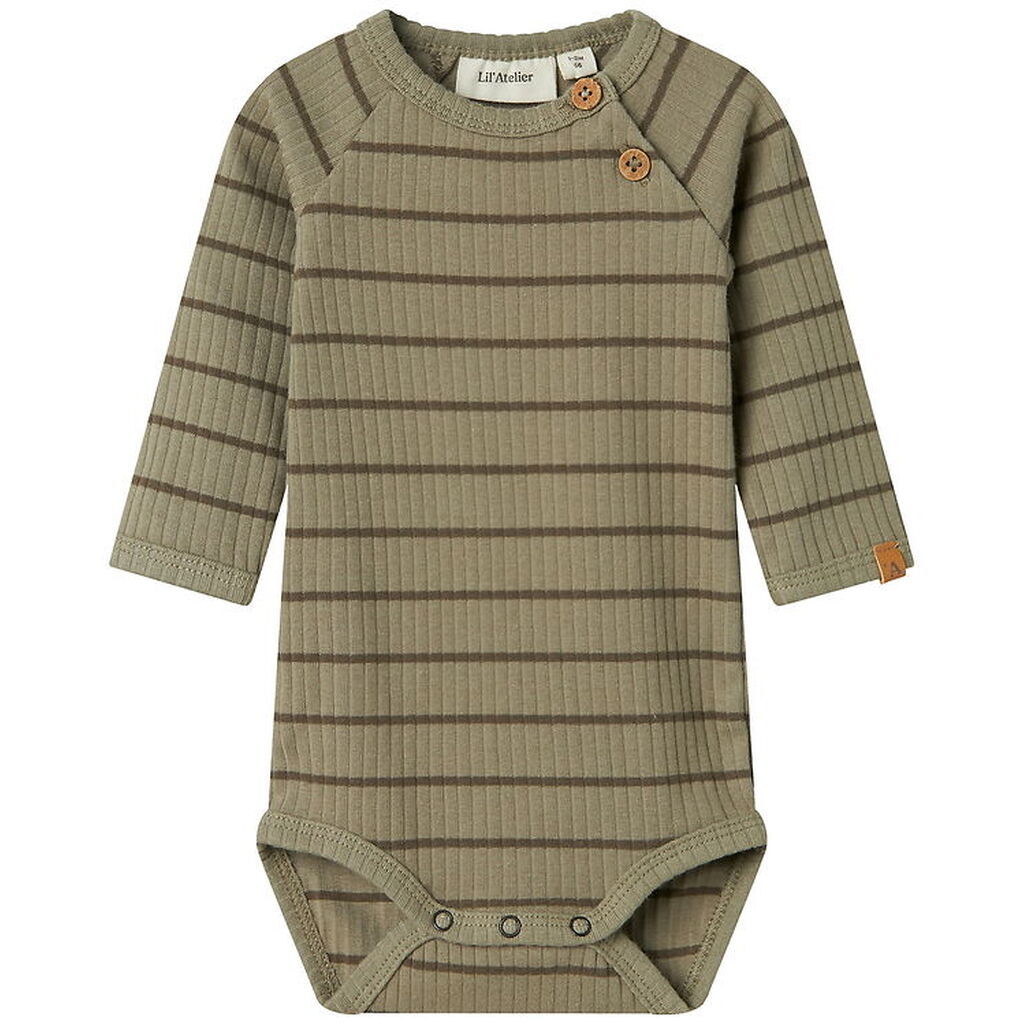 Lil Atelier Body l/æ - Rib - Noos - NbmKail - Overland Trek