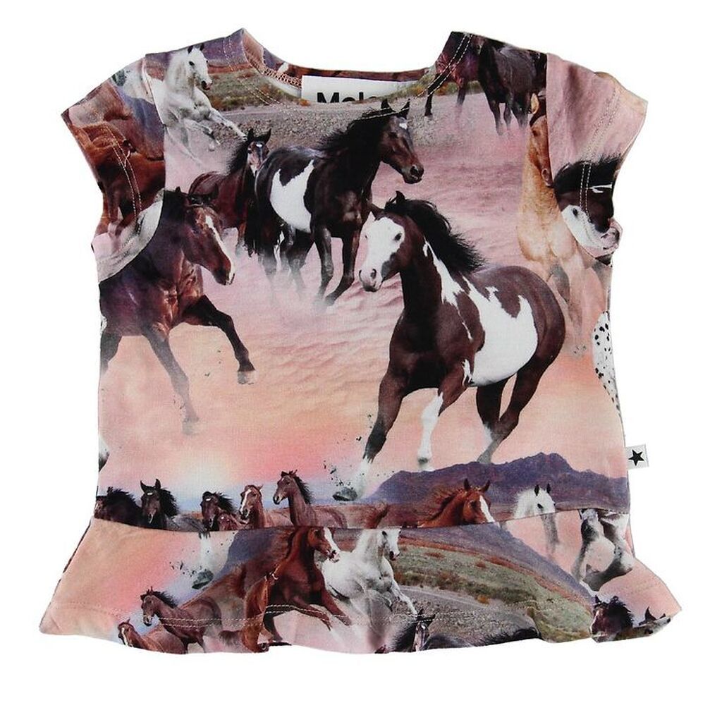 Molo T-shirt - Ebba - Wild Horses