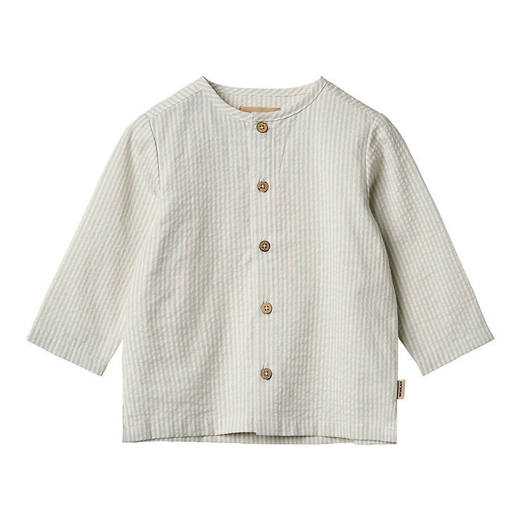 Wheat Skjorte - Shelby - Summer Blue Stripe