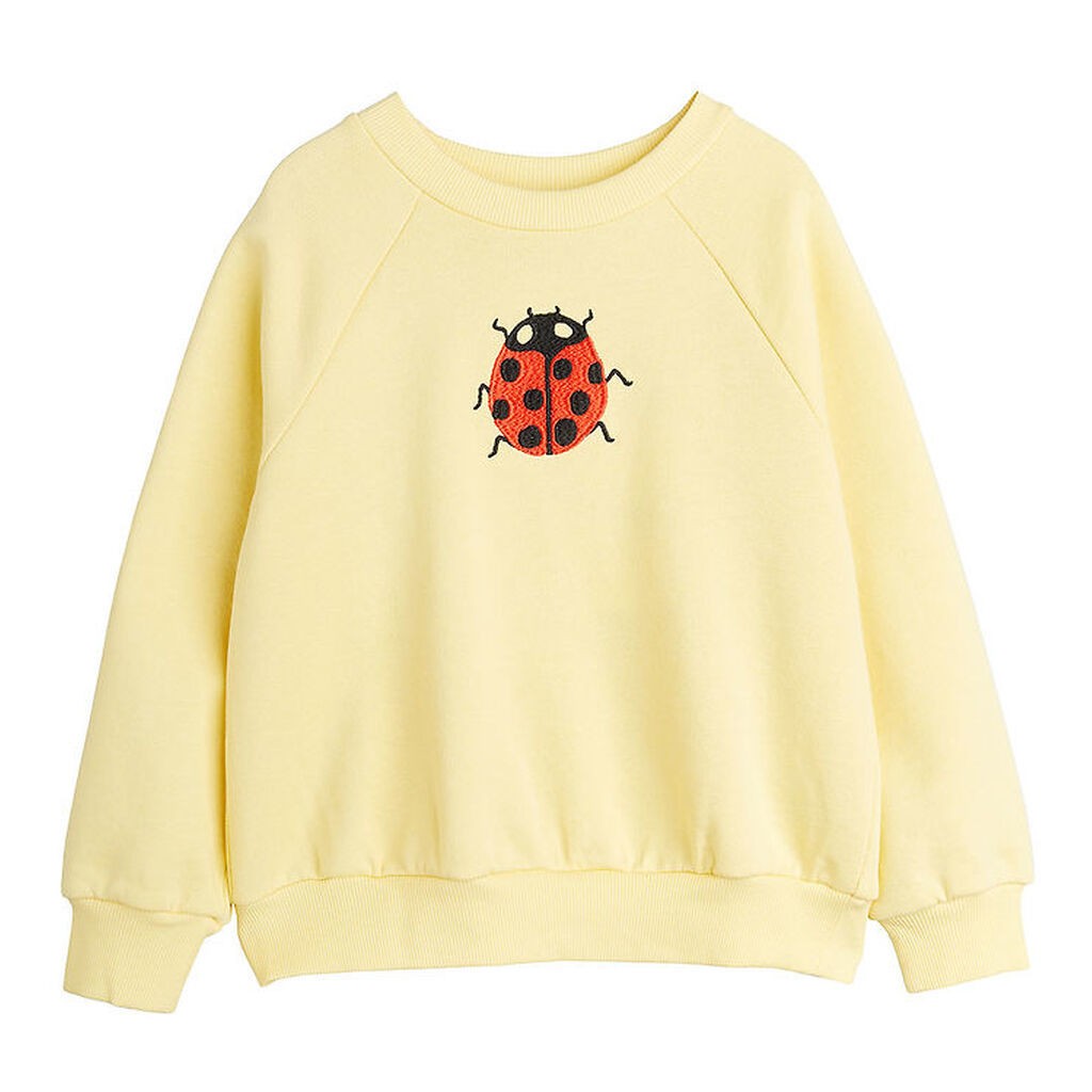 Mini Rodini Sweatshirt - Ladybugs - Gul