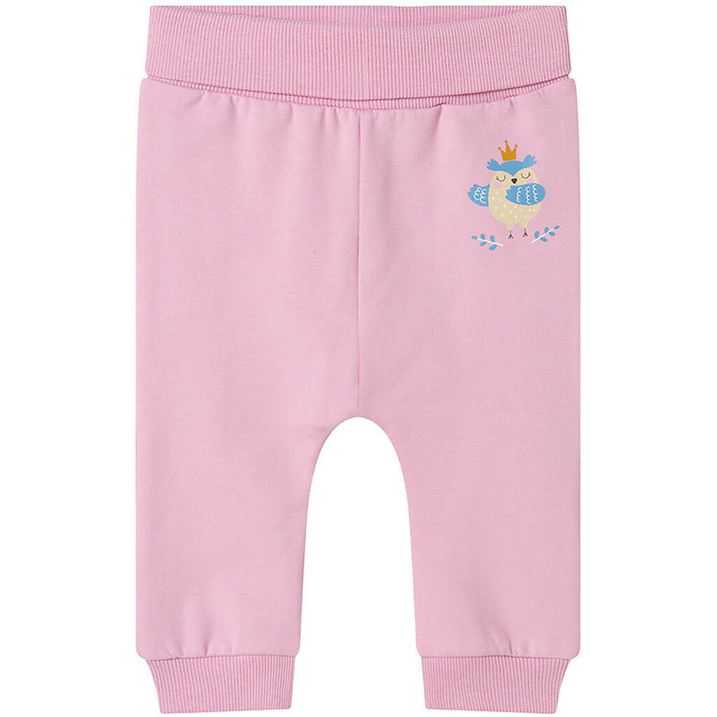 Name It Sweatpants - NbfVrille - Pastel Lavender/Bird
