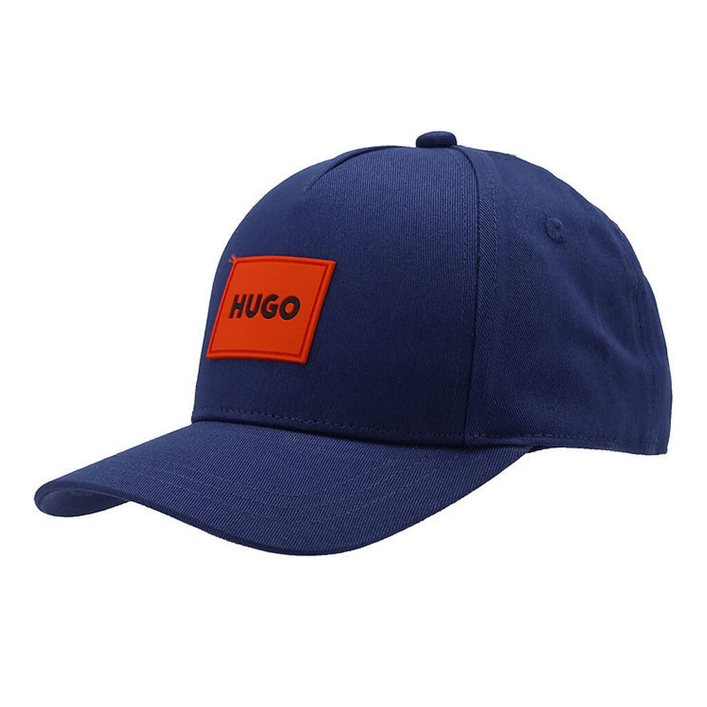 HUGO Kasket - Medieval Blue m. Rød