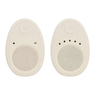 Moonboon Babyalarm - Cream White