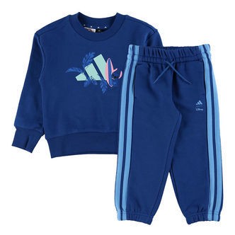 adidas Performance Sweatsæt - Stitch - LK DY LS JOG - DMARIN/SEF