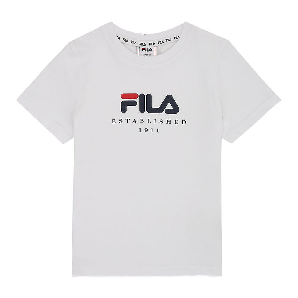Fila T-shirt - Benna - Bright White m. Logo