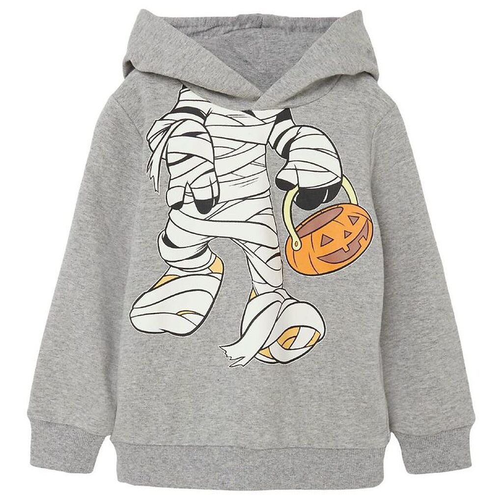 Name It Hættetrøje - NmmOtis - Grey Melange