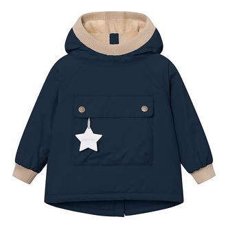Mini A Ture Vinterjakke - MatBaby Wen Fleece Anorak - Outer Spac