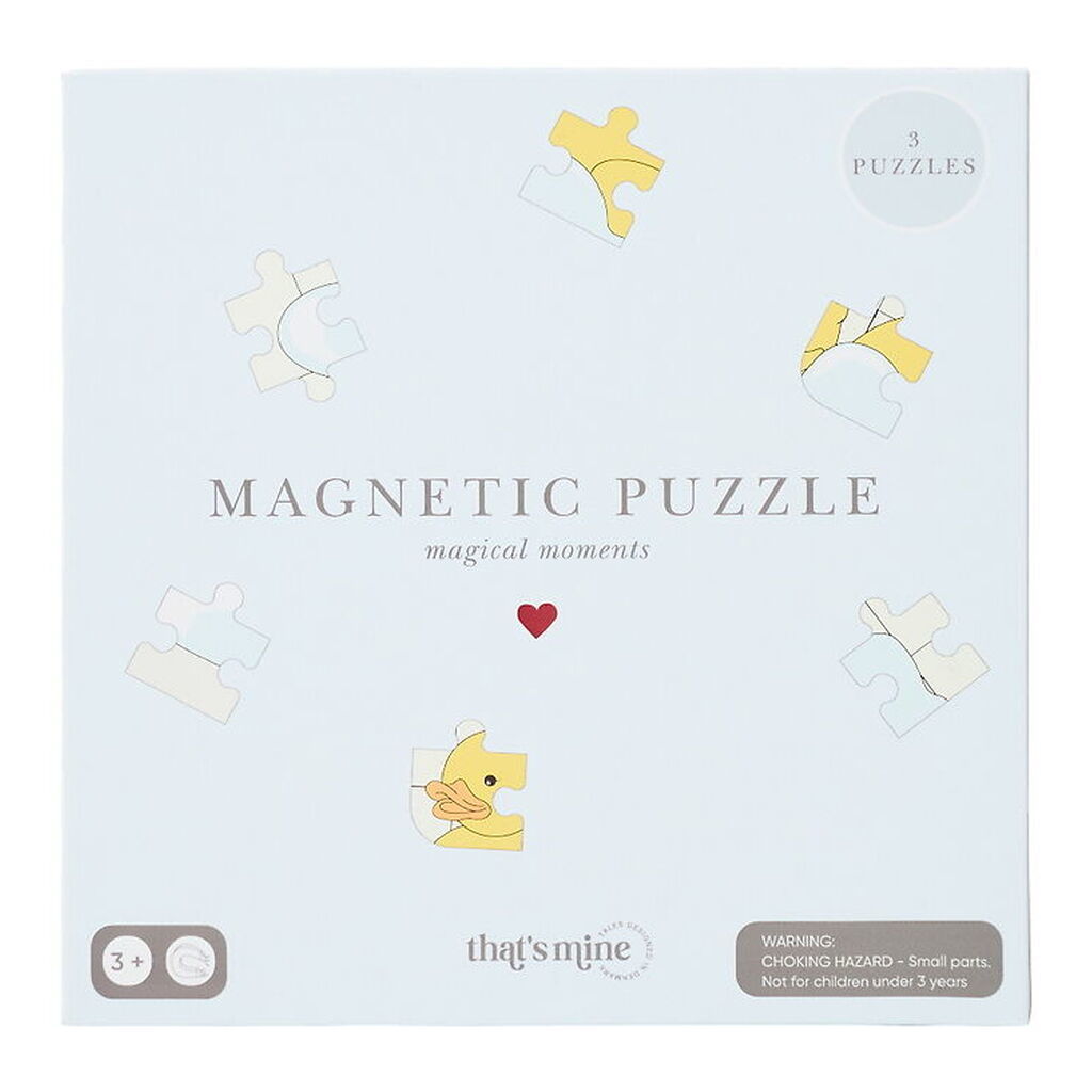 Thats Mine Magnetpuslespil - 3-pak - Ricki - Dino
