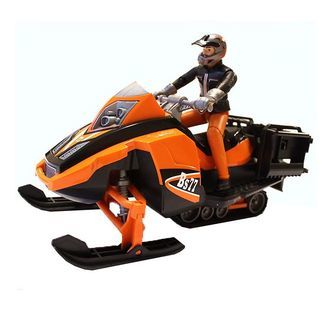 Bruder Figur m. Snescooter - bworld - 63101