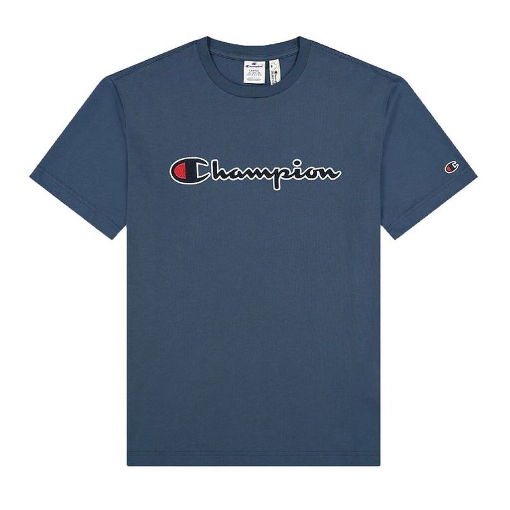 Champion Fashion T-Shirt - Blå m. Logo