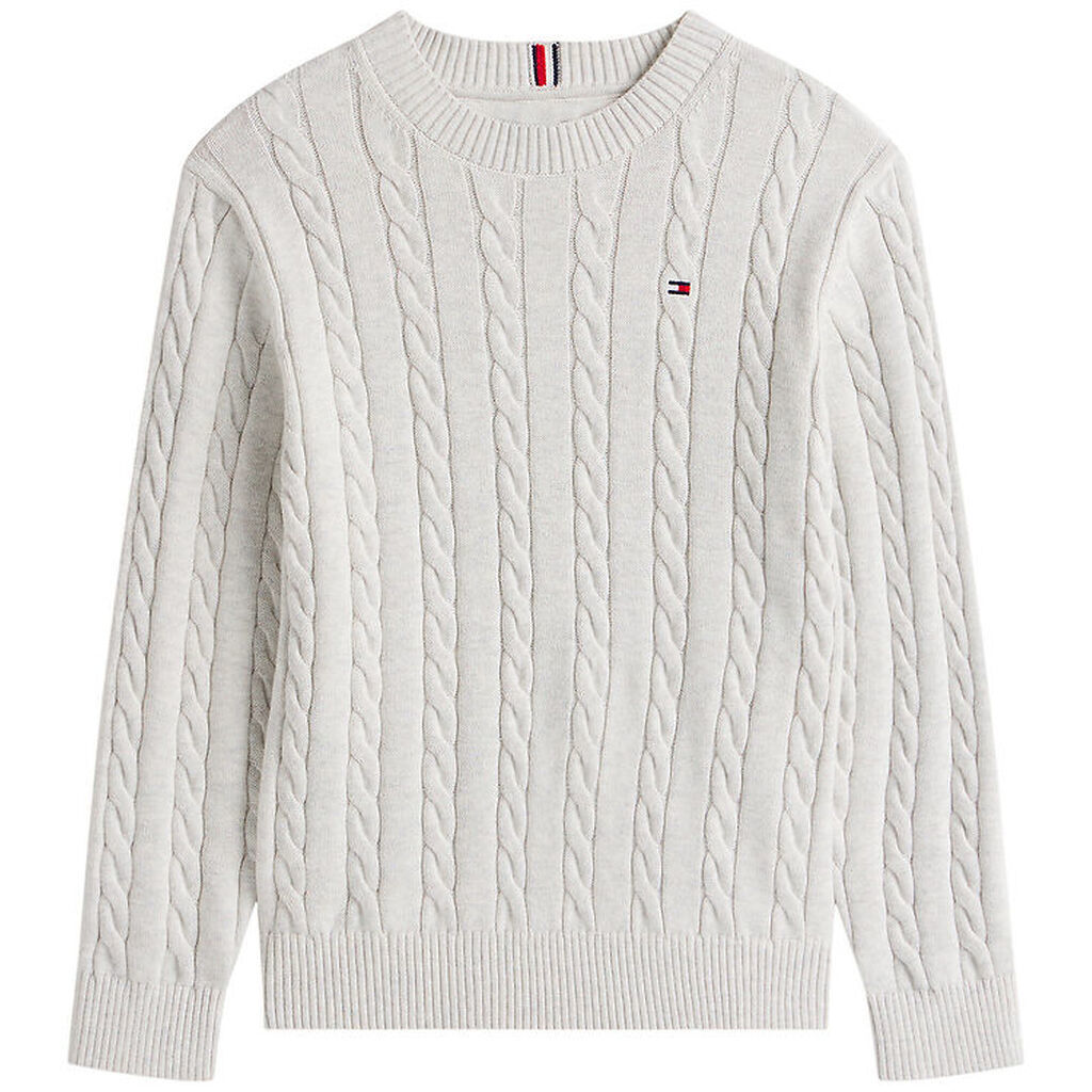 Tommy Hilfiger Bluse - Strik - Gråmeleret
