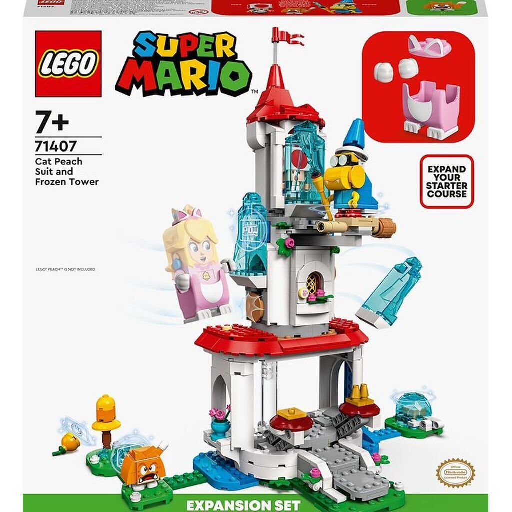 LEGOÂ® Super Mario - Peach-Kattedragt... - Udv. 71407 - 494 Dele