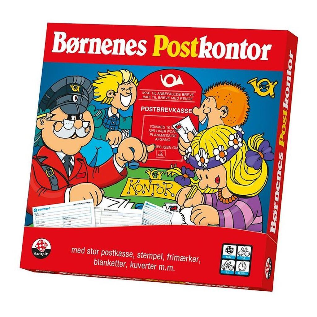Danspil Aktivitetsspil - Børnenes Postkontor