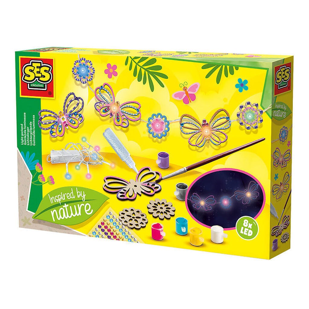 SES Creative Lyskæde - Naturdesign