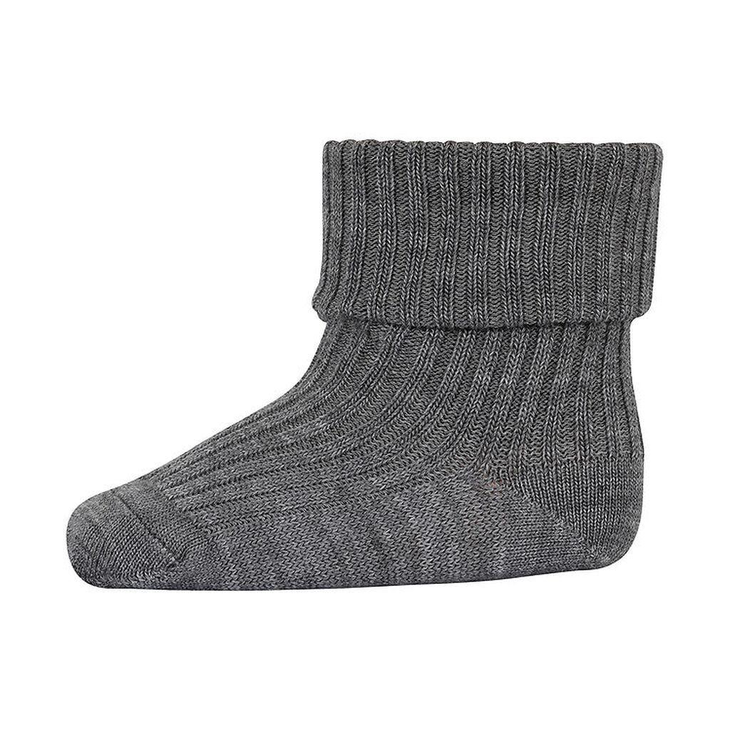 MP strømper - Uld - Hilde Baby - Grey Melange