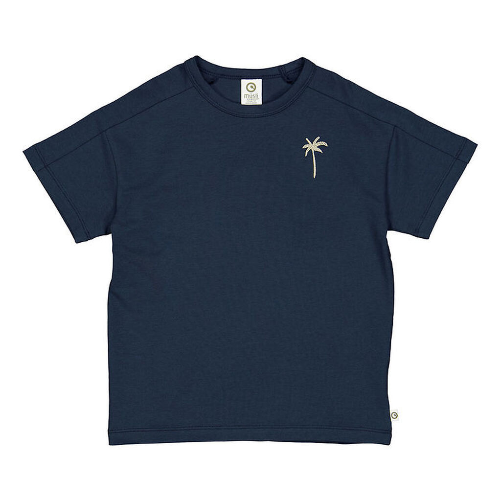 Müsli T-shirt - Palm - Night Blue