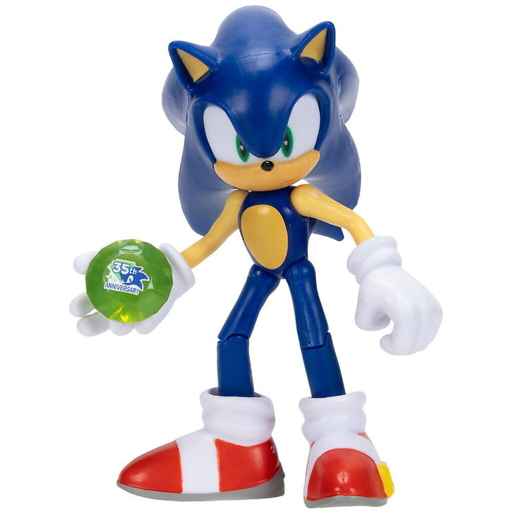 Sonic Legetøjsfigur - 9 cm - 35th Anniversary - Sonic