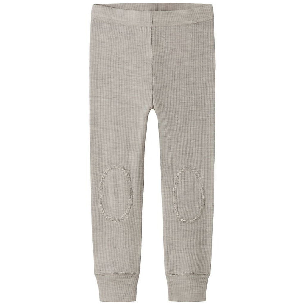 Name It Leggings - Uld - Rib - Noos - NmnWax - Nacreous Cloud