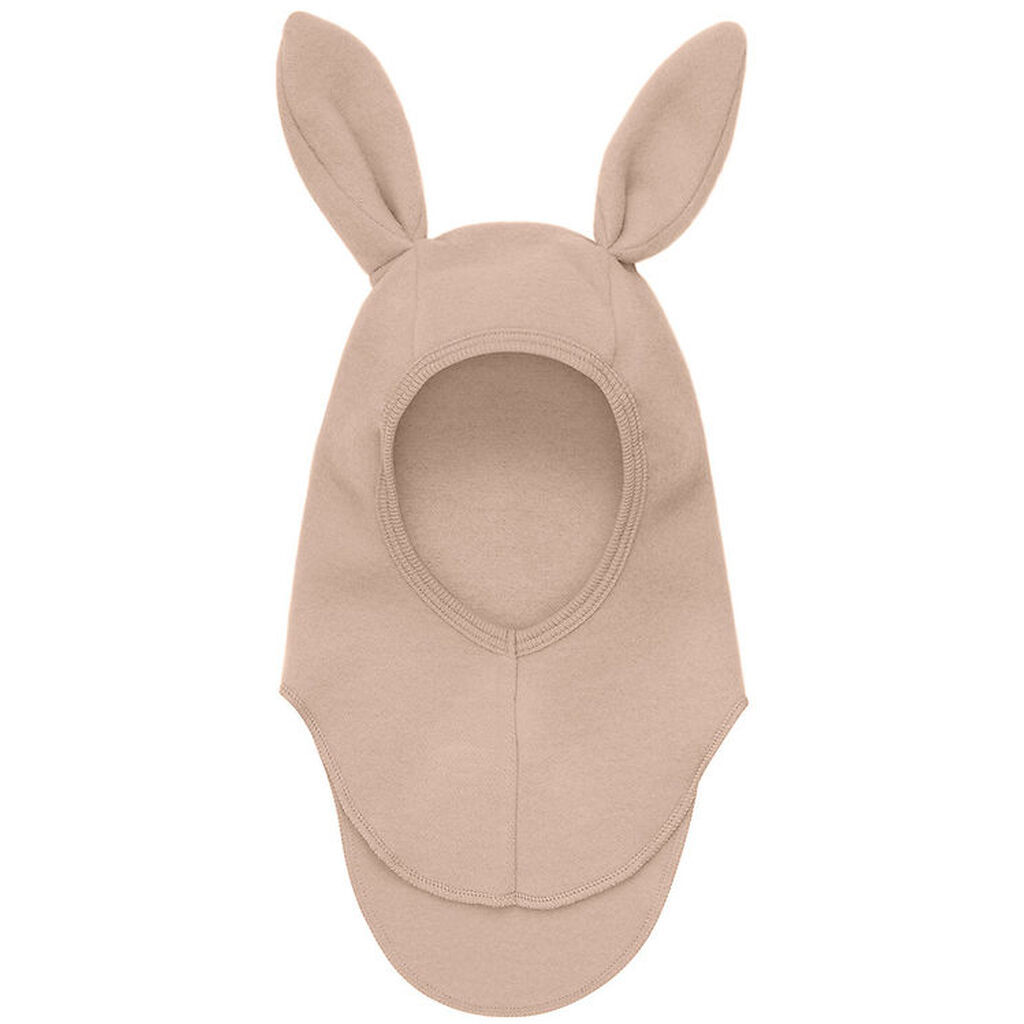 Huttelihut Elefanthue - Uldfleece - 1-lags - Mahogany Rose m. Ør