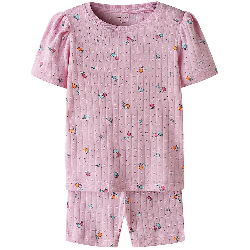 Name It Shortssæt - NmfHamanda - Cykelshorts/T-shirt - Sweet Dre