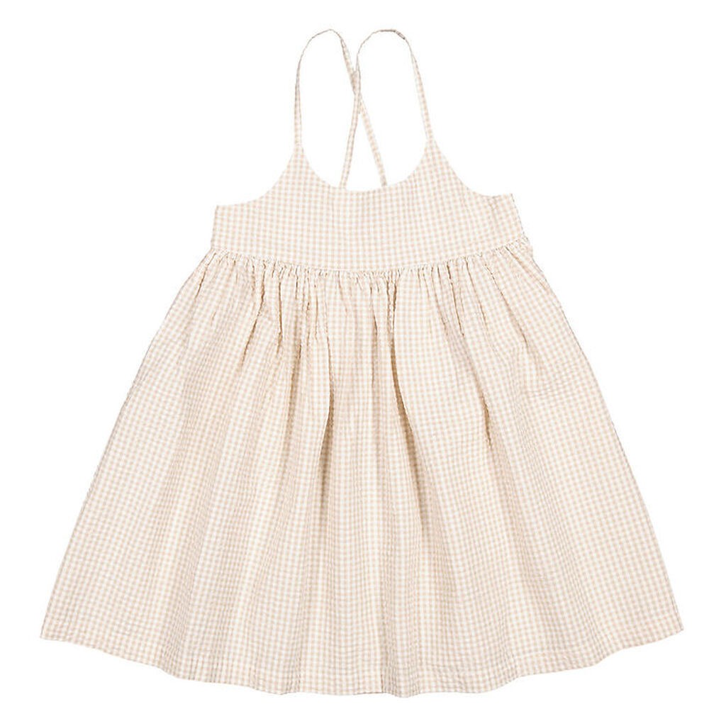 MarMar Kjole - Divo - Grey Sand Gingham