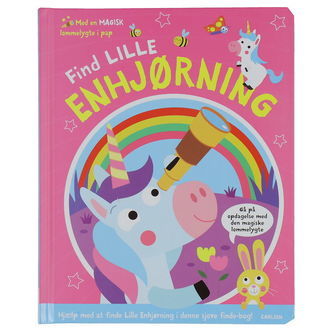 Forlaget Carlsen Bog m. Magisk Lommelygte - Find Lille Enhjørnin