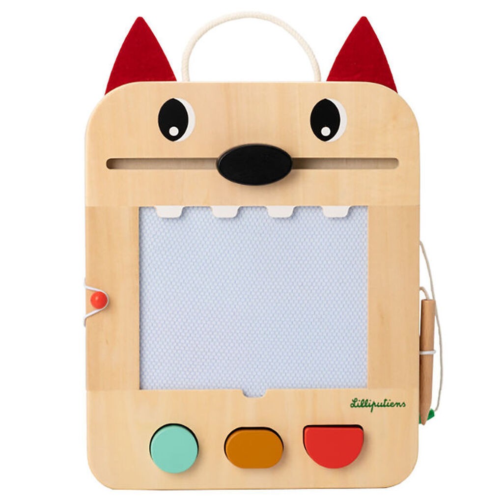 Lilliputiens Magisk Tavle - 11 Dele - Ulven Louis