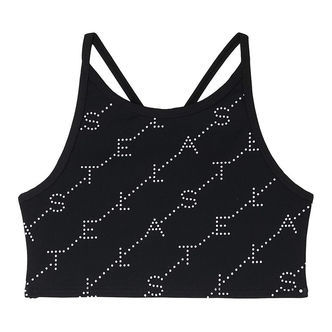 Stella McCartney Kids Bikini Top - Sort m. Hvid