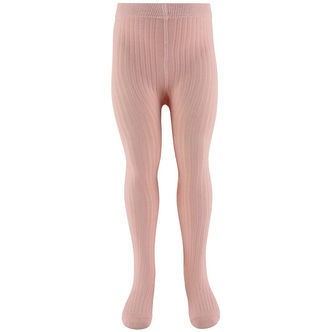 Lil Atelier Strømpebukser - Rib - NmfIlso - Cameo Rose