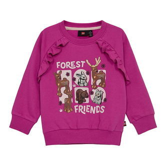 LEGOÂ® Wear Duplo Sweatshirt - LwSanyu - Pink m. Dyr