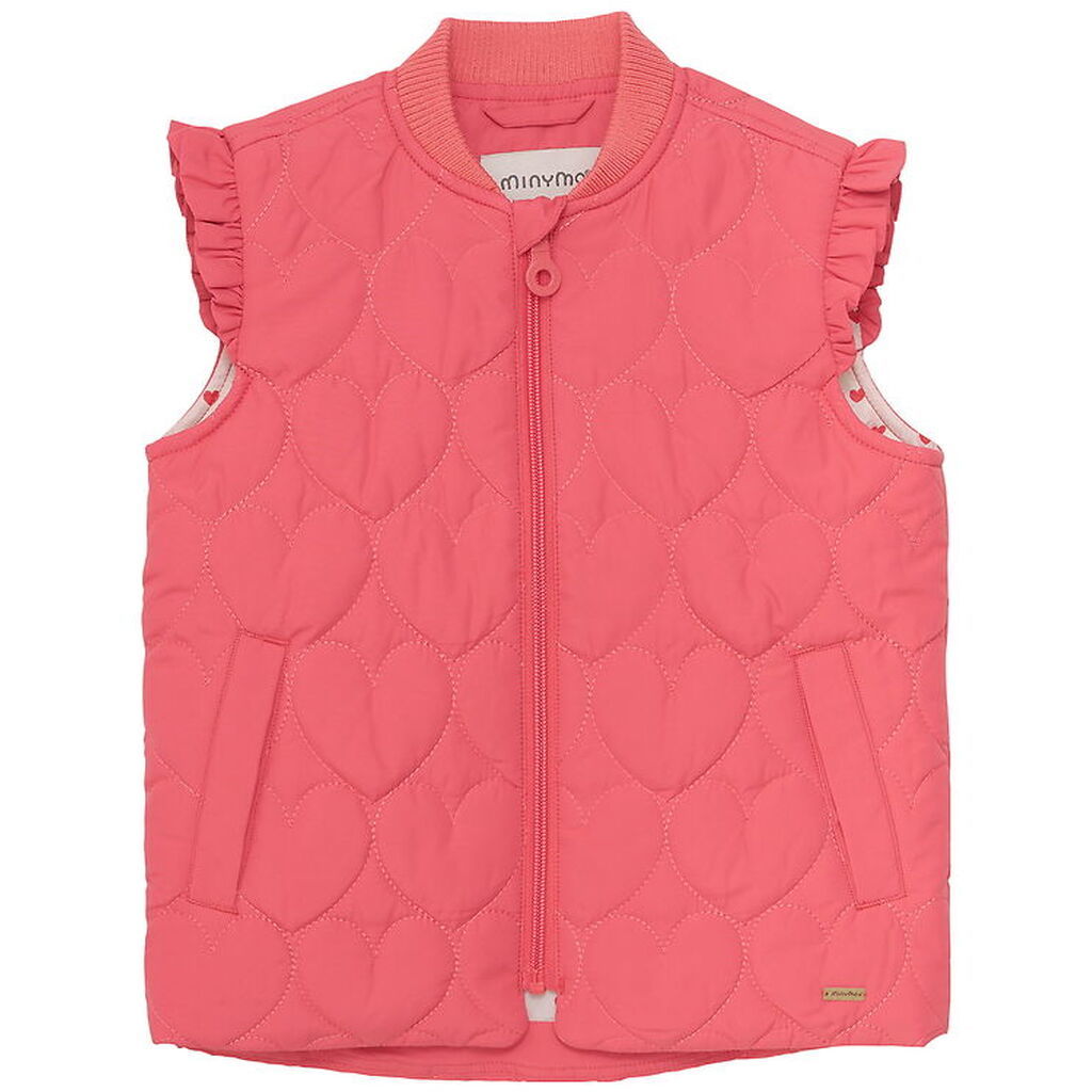 Minymo Vest - Quilted - Cayenne