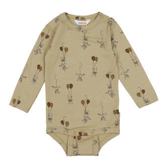 Joha Body l/æ - Uld - Beige m. Kaniner