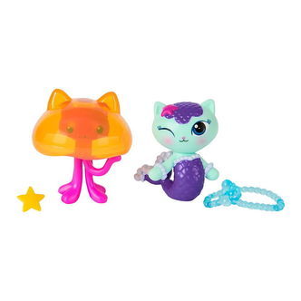 Gabby's Dollhouse Figurer - MerCat & Kitty Jellyfish