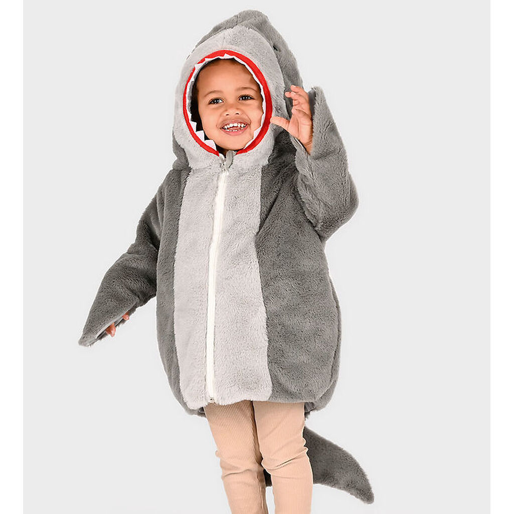 Den Goda Fen Udklædning - Jacket Shark - Grå