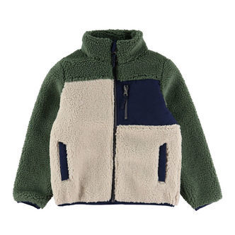 Name It Fleecejakke - Teddy - NkmMonico - Peyote