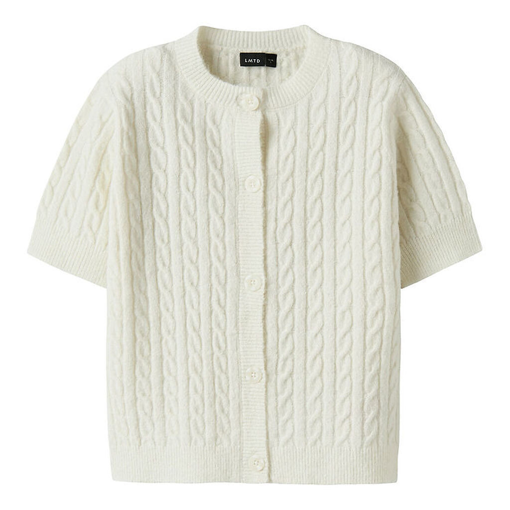 LMTD Cardigan - Strik - NlfKave - Antique White
