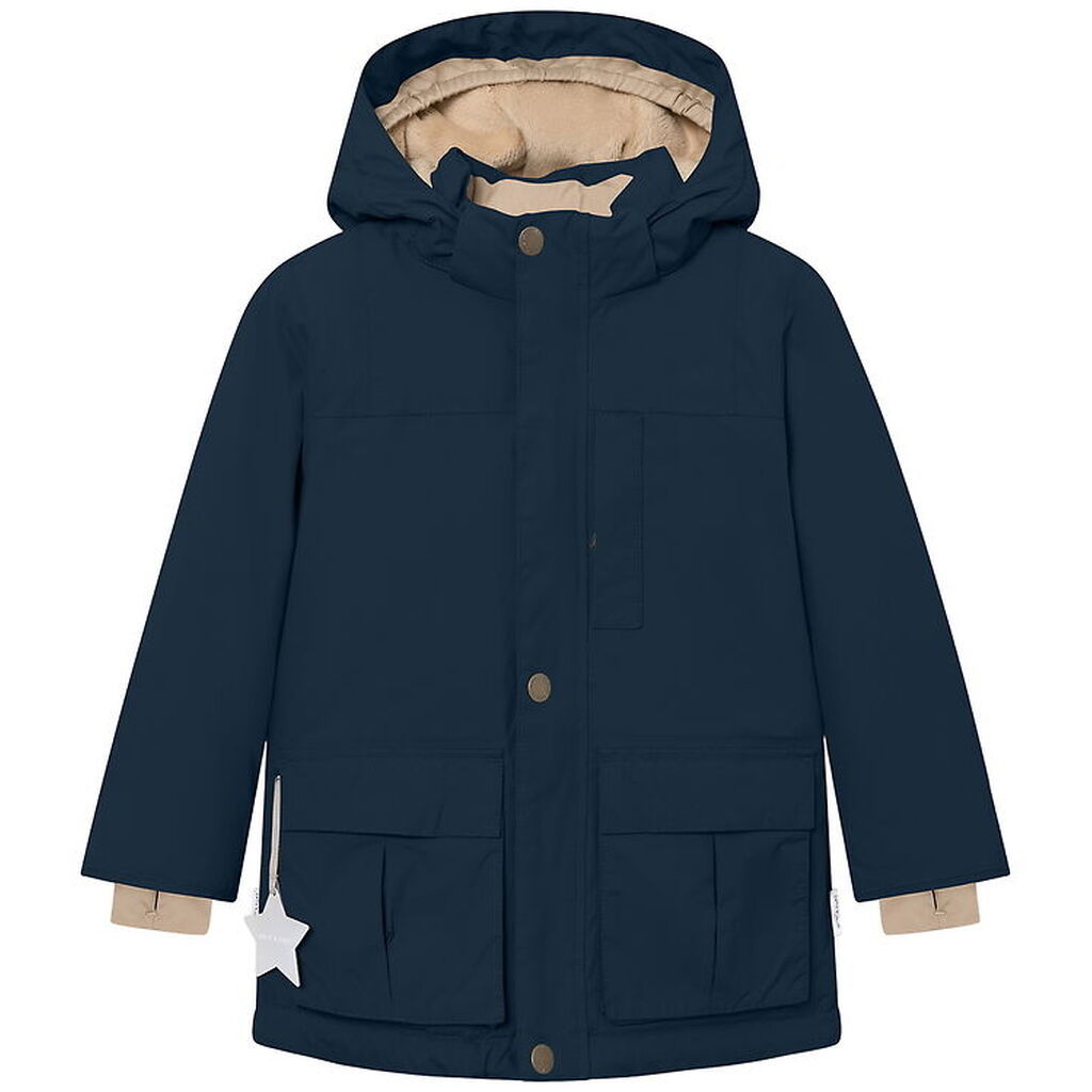 Mini A Ture Vinterjakke - MatKastorio Fleece - Outer Space
