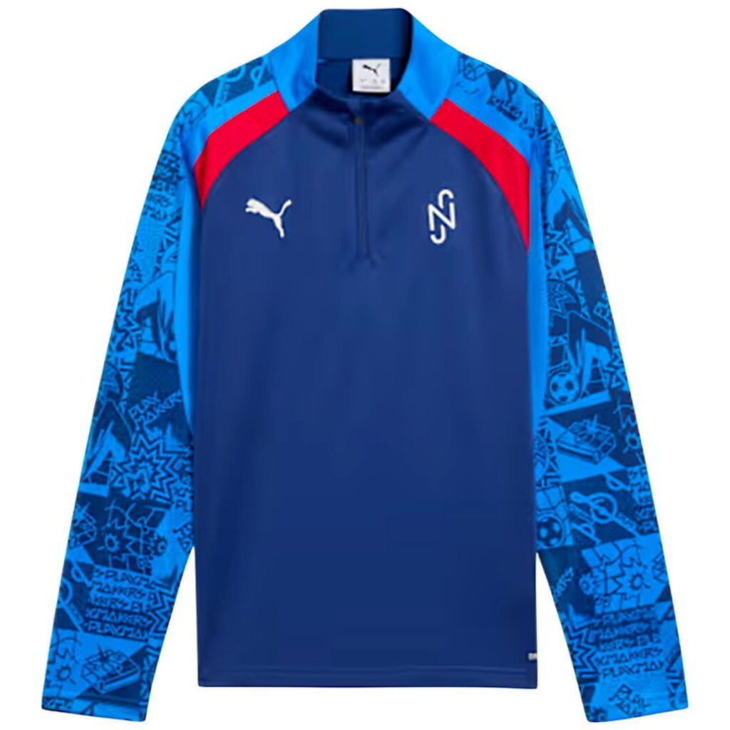 Puma Bluse - 1/4 Zip - Neymar JR Playmaker - Blå