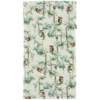 Joha Tube - Uld - Off White m. Træer